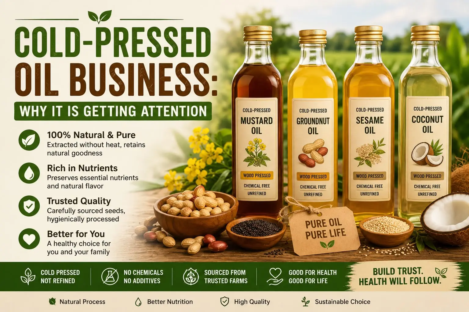 Cold-Pressed Oil Busines